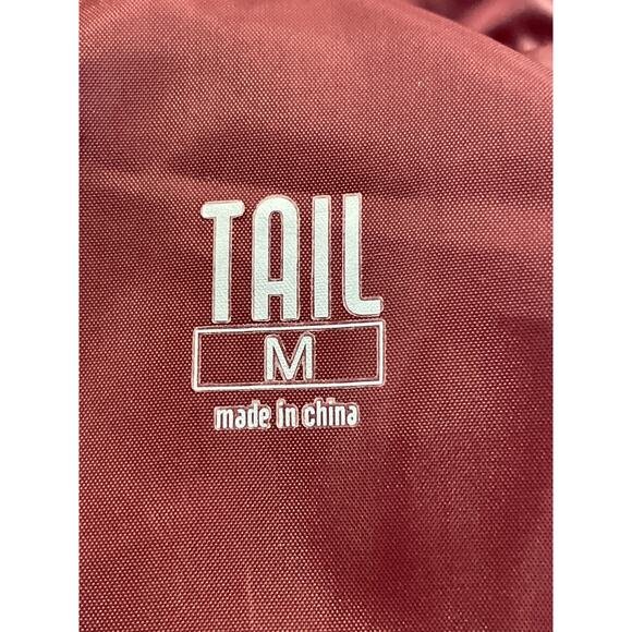 TAIL Texas A&M Branded Maroon textured vest Med - Picture 4 of 11